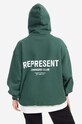 Represent bluza bawełniana Owners Club zielony M04153.62