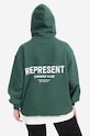Represent bluza bawełniana Owners Club zielony M04153.62