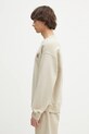 Хлопковая кофта Carhartt WIP Nelson Sweat I029957.2LPGD бежевый SS25
