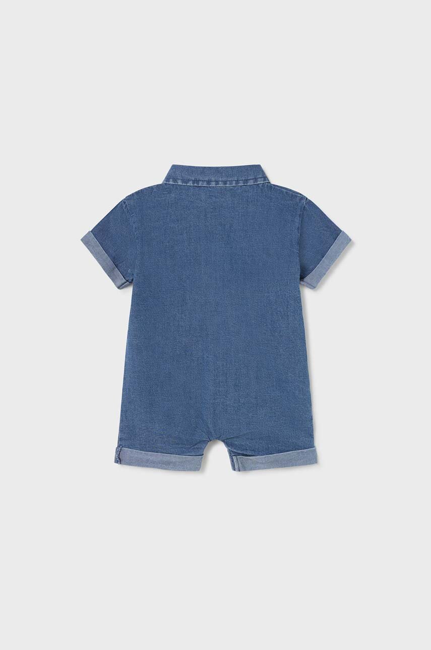 Mayoral Newborn rampers bawełniany niemowlęcy 99 % Bawełna, 1 % Elastan