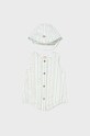 Mayoral Newborn caciula si body bebe turcoaz 1613.1J.NEWBORN