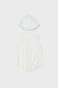 Mayoral Newborn caciula si body bebe 1613.1J.NEWBORN turcoaz
