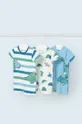 μπλε Φορμάκι μωρού Mayoral Newborn 3-pack Για αγόρια