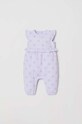 OVS rampers bawełniany niemowlęcy Produkt niemowlęcy fioletowy 1760669.Newborn