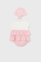 Mayoral Newborn body niemowlęce 1604.2E.NEWBORN różowy SS23