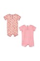 Levi's rampers bawełniany niemowlęcy 2-pack 1EH319 różowy SS23