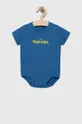 niebieski United Colors of Benetton body niemowlęce Dziewczęcy