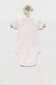 Βαμβακερά φορμάκια για μωρά United Colors of Benetton 2-pack ροζ 3GI70B00E.W.SEASONAL
