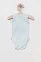 Детское боди из хлопка United Colors of Benetton 2 шт голубой 3GI70B00F.W.SEASONAL