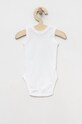 Детское боди из хлопка United Colors of Benetton 2 шт голубой 3GI70B00G.W.SEASONAL