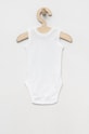 Bavlnené body pre bábätká United Colors of Benetton 2-pak modrá 3GI70B00G.W.SEASONAL