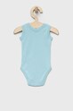 Детское боди из хлопка United Colors of Benetton 2 шт 3GI70B00G.W.SEASONAL голубой