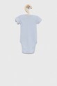United Colors of Benetton body bawełniane niemowlęce 3-pack niebieski 3GI70B079.W.REPROPOSED