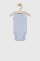United Colors of Benetton body bawełniane niemowlęce 3-pack 3GI70B136.W.REPROPOSED niebieski SS23