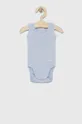 Βαμβακερά φορμάκια για μωρά United Colors of Benetton 3-pack μπλε