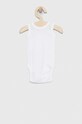 United Colors of Benetton body bawełniane niemowlęce 3-pack 3GI70B136.W.REPROPOSED niebieski