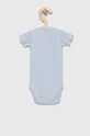 Дитяче бавовняне боді United Colors of Benetton 2-pack блакитний 3XG70B038.W.REPROPOSED