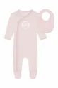 różowy Michael Kors pajacyk niemowlęcy Dziewczęcy