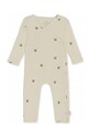 Детское боди из хлопка Konges Sløjd NEWBORN ONESIE GOTS KS3556 розовый AA00