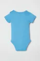 OVS body bawełniane niemowlęce 2-pack niebieski