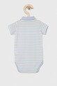 Bodi za bebe United Colors of Benetton 32TDMB113.W.SEASONAL plava SS23