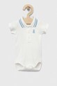 United Colors of Benetton body bawełniane niemowlęce Produkt niemowlęcy beżowy 3CDIMB111.W.REPROPOSED