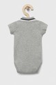 United Colors of Benetton body bawełniane niemowlęce 3CDIMB111.W.REPROPOSED szary SS23