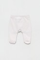 Baby hlačice s nogavicama United Colors of Benetton 2-pack 3V1E0F116.W.SEASONAL roza