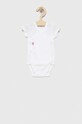 Chłopiec United Colors of Benetton body bawełniane niemowlęce 2-pack 3ZBL0B090.W.SEASONAL różowy