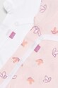 United Colors of Benetton body bawełniane niemowlęce 2-pack 3ZBL0B090.W.SEASONAL