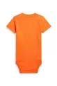 Βαμβακερά φορμάκια για μωρά Polo Ralph Lauren πορτοκαλί