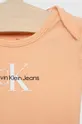Body pre bábätká Calvin Klein Jeans  93 % Bavlna, 7 % Elastan