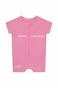Detské bavlnené dupačky Marc Jacobs modrá W94078.86.94