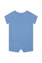 Бебешки памучен къс гащеризон Marc Jacobs W94078.60.81 син SS23