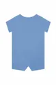 Хлопковый ромпер для младенцев Marc Jacobs голубой