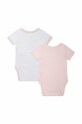 Bodi za bebe Michael Kors 2-pack R98111 roza SS23