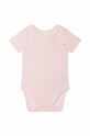 Bodi za bebe Michael Kors 2-pack R98111 roza