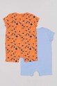 zippy rampers bawełniany niemowlęcy 2-pack ZBBUN0102.23005 multicolor SS23