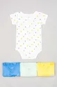 multicolor zippy body bawełniane niemowlęce 4-pack Dziecięcy