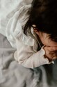 Детское боди из хлопка That's mine серый 004818