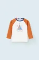 oranžová Tričko s dlhým rukávom pre bábätká Mayoral Chlapčenský