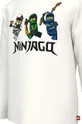 Otroška bombažna majica z dolgimi rokavi Lego x Ninjago  100 % Bombaž