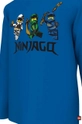 niebieski Lego longsleeve bawełniany dziecięcy x Ninjago