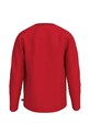 Lego longsleeve bawełniany dziecięcy 12010756.B czerwony SS23