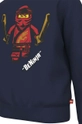 granatowy Lego longsleeve bawełniany dziecięcy x Ninjago