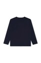 BOSS longsleeve bawełniany dziecięcy J25P25.162.174 granatowy SS23