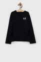 Under Armour maglietta a maniche lunghe per bambini tessuto elasticizzato nero UAR.1361731001