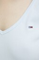 Majica dugih rukava Tommy Jeans DW0DW14278.PPYX plava
