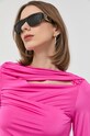 Victoria Beckham hosszú ujjú rózsaszín 1123JTP004447A