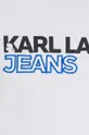 Bombažna majica z dolgimi rokavi Karl Lagerfeld Jeans Ženski